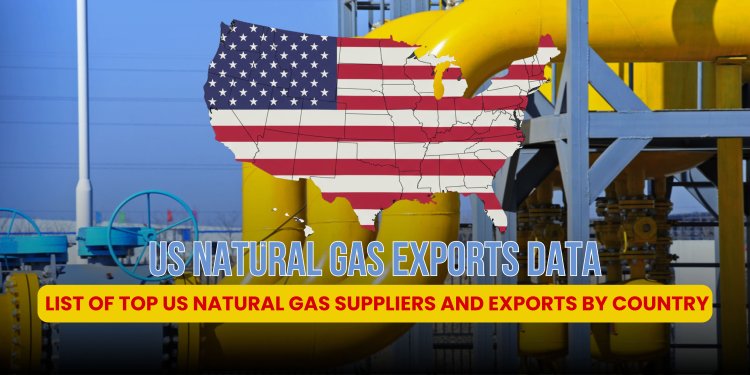 US Natural Gas Exports Data: List of Top US Natural Gas Suppliers and Exports by Country
