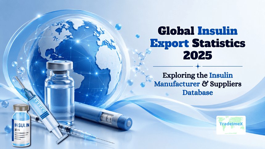 Global Insulin Export Statistics 2025: Exploring the Insulin Manufacturer & Suppliers Database