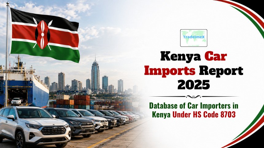 Kenya Car Imports Report 2025: Database of Car Importers in Kenya Under HS Code 8703
